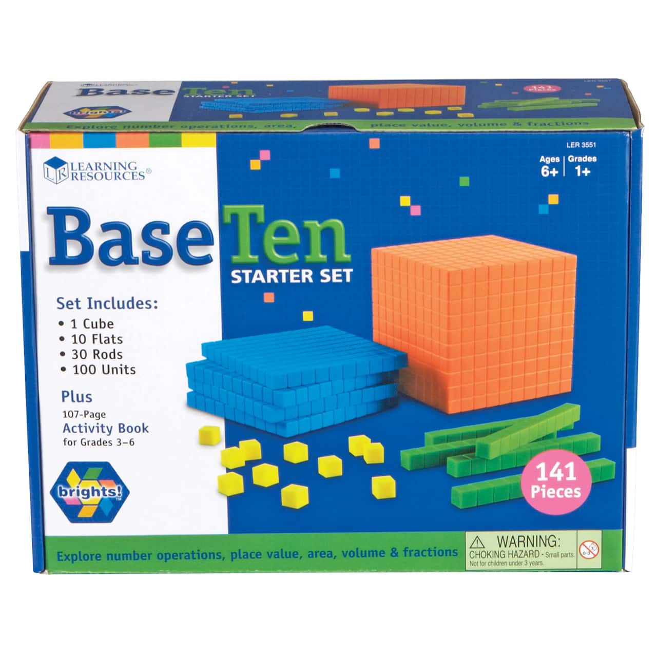 Learning Resources® Brights!™ Base 10 Starter Set